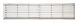 Langstaafrooster RVS 100cm