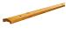 afdekkap met sponning (6,2 cm) 3,5 x 8,5 x 235 cm  geïmpregneerd.
