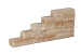 PILESTONE LINE MONT BLANC 40X15X10CM