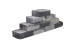 TUMBELWALL GETR. 30X20X10CM MATTERHORN
