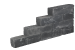 BLOCKSTONE BLACK 15X15X60CM *KP*
