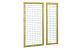 Trellis met maas 7,5 x 7,5 cm, in frame 4,4 x 6,8 cm, 60 x 180 cm, impreg