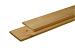 Douglas plank 1 zijde geschaafd, 1 zijde fijnbezaagd 2,8 x 24,5 x 400 cm, groen geïmpregneerd.