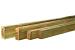 Grenen geschaafde regel 1,9 x 7,0 x 180 cm, groen geïmpregneerd.