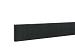 Betonplaat glad 24 x 3,5 x 184 cm, antraciet gecoat.