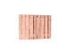 Douglas fijnbezaaagde planken, scherm 19-planken 15 mm, 180 x 130  t.b.v. betonsysteem, onbehandeld.