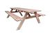 Picknicktafel Wout, Douglas, bladmaat 74 x 240 cm, onbehandeld.