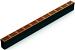 SlimLine 100 cm + Corten designrooster