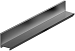 Slotline opzetelement verz.staal 50cm