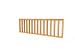 Hekwerk recht douglas type B, 228,5 x 73 cm, onbehandeld.