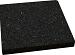 Rubber tegel 10 x 10 x 1 cm t.b.v. terrasmontagesysteem, 10 stuks.