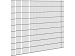 Hillfence metalen scherm, dubbele staafmat, 250 x 103 cm, zwart.