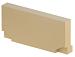 Euroline  Eindplaat, H60 blind