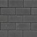 BSS 8cm KOMO zwart met deklaag 36st/lg
