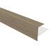 NewTechWood aluminium co-extrusie eindprofiel t.b.v. Castellation PRO, 5 x 5 x 300 cm, Antique.