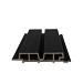 NewTechWood HKC co-extrusie Castellation PRO65 gevelbekleding, 3,3 x 18 x 290 cm, Ebony zwart.