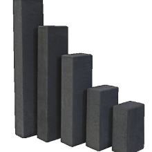 BETONPALISADE 12X18,5X100 ZWART
