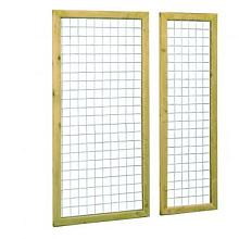 Trellis met maas 7,5 x 7,5 cm, in frame 4,4 x 6,8 cm, 60 x 180 cm, impreg