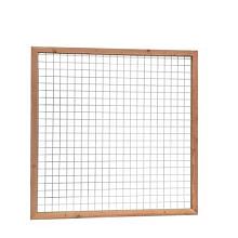 Douglas Trellis met maas 7,5 x 7,5 cm, in frame 4,5 x 7 cm, 180 x 180 cm.
