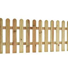 Reliëf rechthek 190 x 60 cm, groen geïmpregneerd.