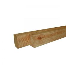 Douglas fijnbezaagde regel 4,5 x 7,5 x 250 cm, groen geïmpregneerd.