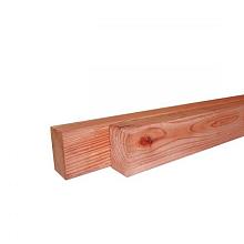 Douglas fijnbezaagde regel 4,5 x 7,5 x 400 cm, onbehandeld.