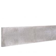 Betonplaat stampbeton 25 x 3,5 x 184 cm, grijs.