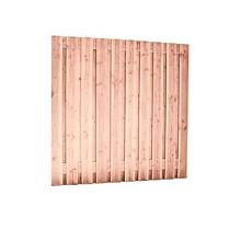 Douglas geschaafd plankenscherm 21-planks 16 mm, 180 x 180 cm