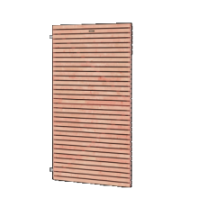 Tuindeur Elan 100 Excellent douglas op verstelbaar stalen frame, 100 x 180 cm, onbehandeld.