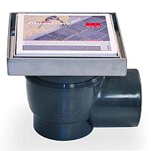 BlueStone put RVS opzet +zijuitlaat