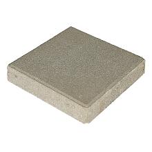 Tegel 30x30x4,5 cm grijs met deklaag (4x4x4) (120 stuks per pak)